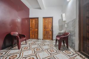 Posezení v ubytování Hotel O ARES RESIDENCY