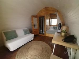Postel nebo postele na pokoji v ubytování RM Green Hotel