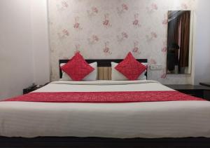 Postel nebo postele na pokoji v ubytování Hotel Galaxy