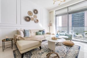 Istumisnurk majutusasutuses GuestReady - Lush Apt overlooking The Palm