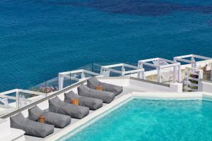 Bazén v ubytování Pietra e Mare - Mykonos Moments nebo v jeho okolí