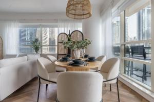 Χώρος καθιστικού στο GuestReady - Bohemian Apt with Marina View
