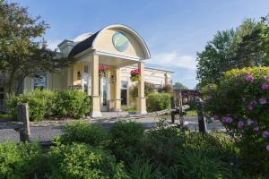 Zahrada ubytování Auberge West Brome