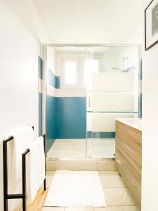 Et badeværelse på La maison de la Garenne