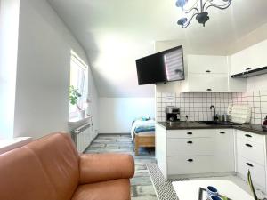 Kuchnia lub aneks kuchenny w obiekcie Zakątek Słoneczny pod Baranią Górą