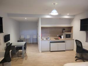 Una cocina o zona de cocina en SWUITE GALWAY
