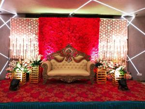 Area soggiorno di Hotel Pushpak