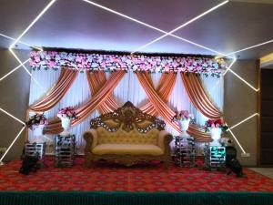 Area soggiorno di Hotel Pushpak