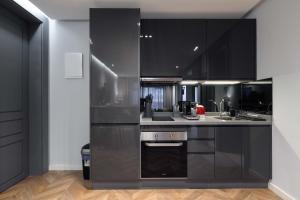 Η κουζίνα ή μικρή κουζίνα στο Cosy & So Stylish Appartement Au coeur de Casablanca Bd 2 Mars Derrière Kfc 2 Min à Pieds vers Mcdo +23 φωτογραφίες