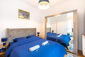 Ένα ή περισσότερα κρεβάτια σε δωμάτιο στο GuestReady - Wonderful getaway at Champeval
