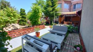 Zahrada ubytování Casa Aura Costinești
