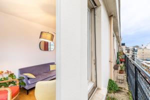 Balkón nebo terasa v ubytování GuestReady - Contemporary Apt in the 20th Arr