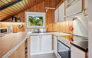 Η κουζίνα ή μικρή κουζίνα στο Amazing Home In Toftlund With Wifi