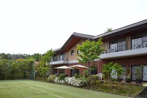 Budova, kde se ryokan nachází