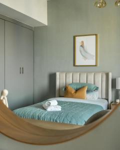 Postel nebo postele na pokoji v ubytování GuestReady - Modern and luxe near JBR Beach
