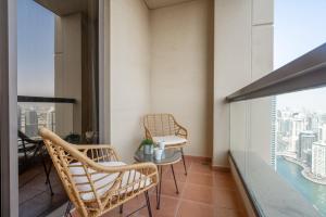 Balkón nebo terasa v ubytování GuestReady - Modern and luxe near JBR Beach