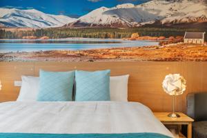 Postel nebo postele na pokoji v ubytování Sunshine Suites