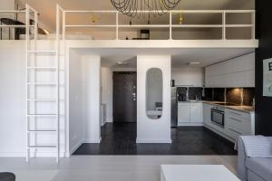 Kuchyňa alebo kuchynka v ubytovaní RentPlanet - Apartament Matejki