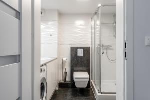 Kúpeľňa v ubytovaní RentPlanet - Apartament Matejki