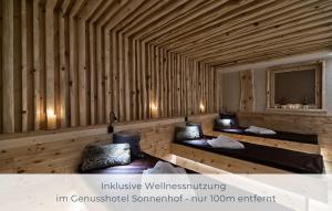 Lázně a/nebo wellness v ubytování Sonnenhof Appartements