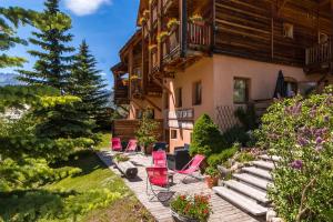 Zahrada ubytování Le Chalet d'en Hô