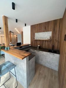 Kuchyňa alebo kuchynka v ubytovaní Penthouse Lorenzerhof