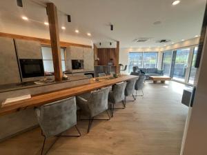 Kuchyňa alebo kuchynka v ubytovaní Penthouse Lorenzerhof