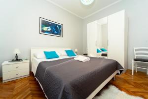Postel nebo postele na pokoji v ubytování Holiday Home Mara