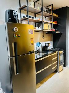 Kuchyň nebo kuchyňský kout v ubytování Flat Libertad, 404 A, com vaga de garagem