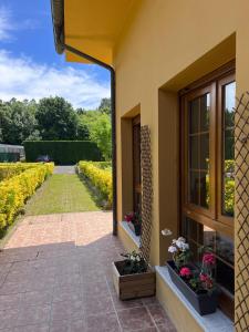 Zahrada ubytování Hotel Pugide