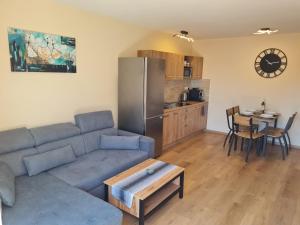 Kuchyň nebo kuchyňský kout v ubytování Apartmány Family Nová Lesná