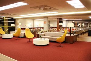 Posezení v ubytování Hotel 10 Blumenau