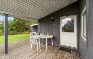 Balkón nebo terasa v ubytování Holiday Home Klemsvej