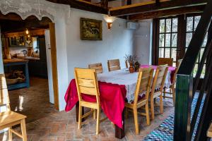 Kuchyň nebo kuchyňský kout v ubytování Casa Veche Leheceni in Apuseni