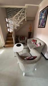 Posezení v ubytování gigafa homestay