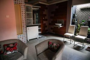 Kuchyň nebo kuchyňský kout v ubytování gigafa homestay