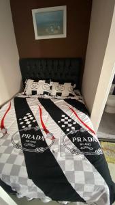 Postel nebo postele na pokoji v ubytování gigafa homestay