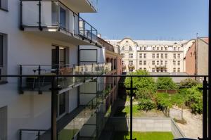 Balkón nebo terasa v ubytování Old Town Premium Queen`s Apartments