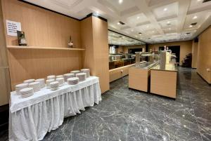Restaurace v ubytování AMH Hotel Durres