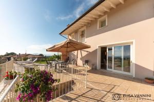 Μπαλκόνι ή βεράντα στο Villa La Gemma