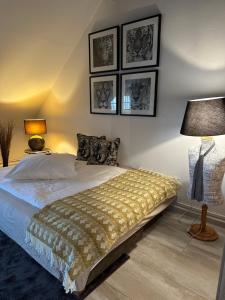 Postel nebo postele na pokoji v ubytování Remedium Appartements