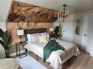 Postel nebo postele na pokoji v ubytování Estrella Glamping