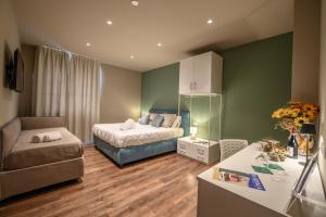 Voodi või voodid majutusasutuse Baitan Hotel toas