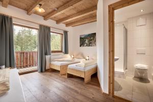 Postel nebo postele na pokoji v ubytování AREA 47 - Tirol