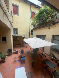 Balkón nebo terasa v ubytování BonConvento Guesthouse - HiTuscany