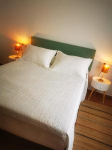 Ένα ή περισσότερα κρεβάτια σε δωμάτιο στο Apartamento 50 m playa preciosa