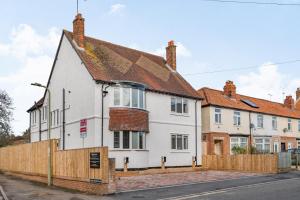 Bygningen som lejligheden ligger i