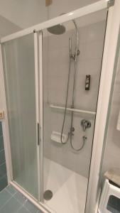 Koupelna v ubytování Hotel Luna