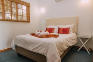 Kruger View Chalets客房内的一张或多张床位