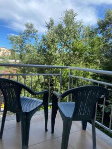 Balkón nebo terasa v ubytování Hotel Prestige